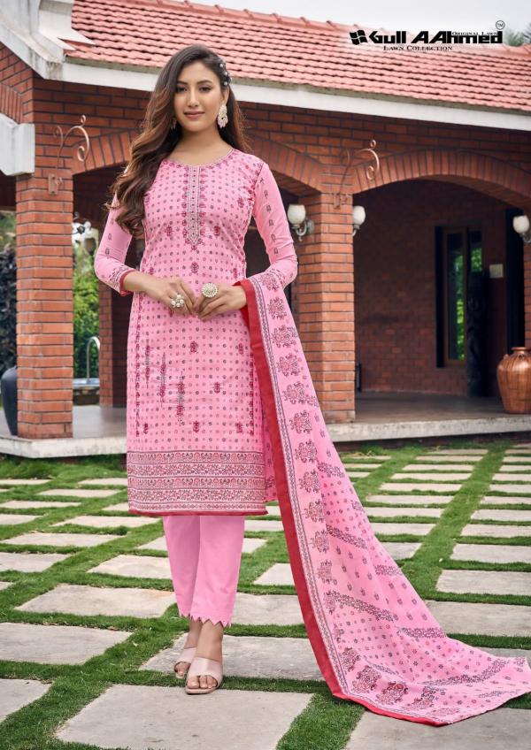 Gull Ahmed bin Saeed Cotton Exclusive Designer Dress Material